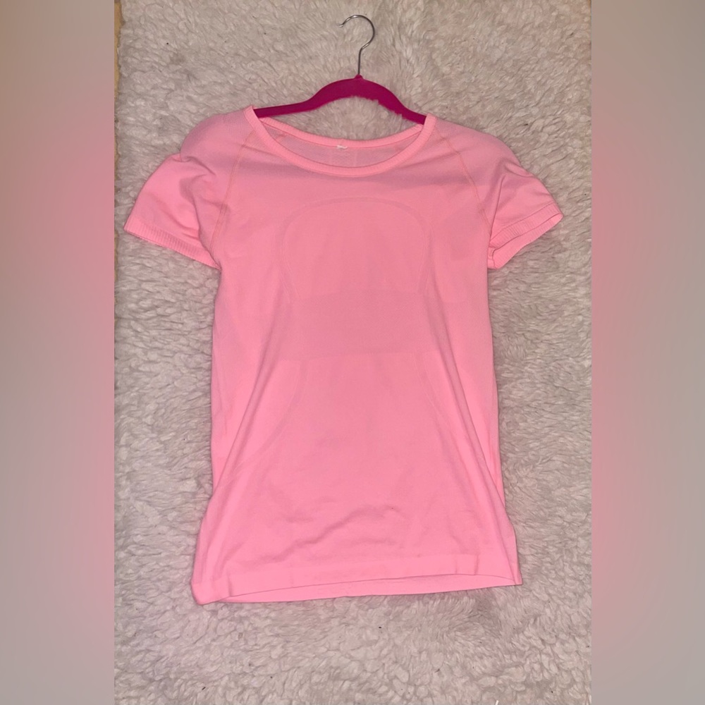 LULULEMON pink/peach swiftly tech